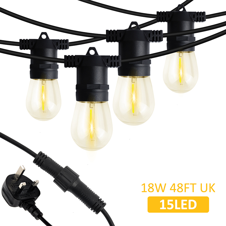 48FT S14 String Light UK